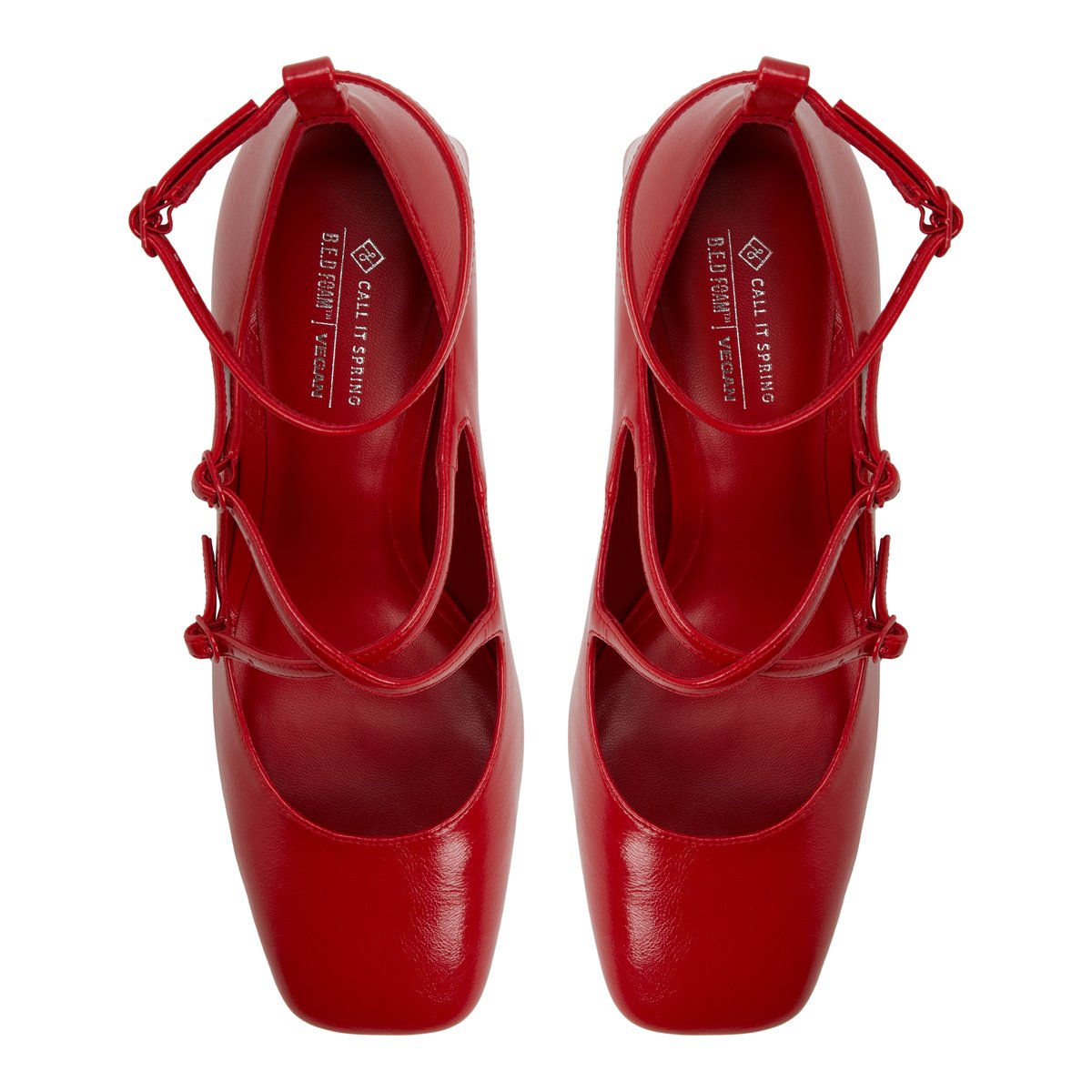 Saffii Red Women's Lace up heels