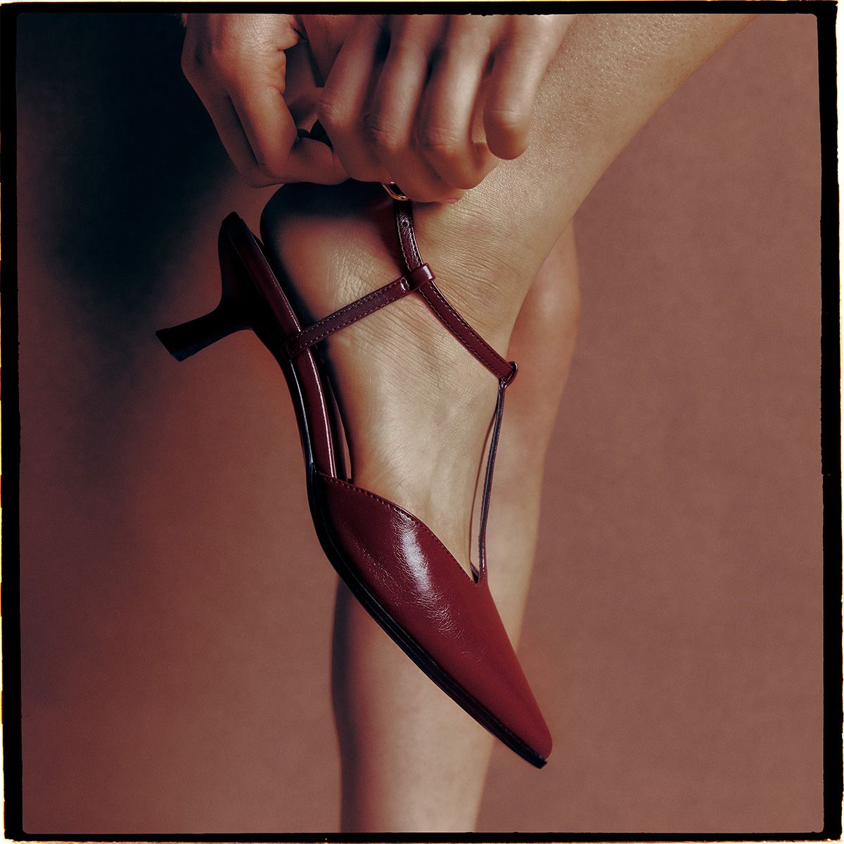 Talaa Bordo Women's Kitten heels