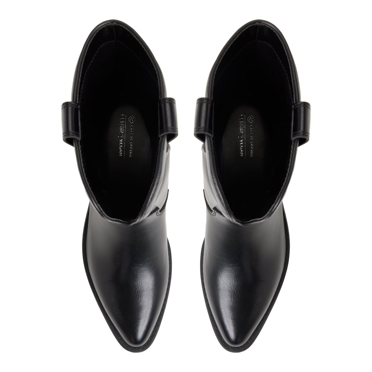 Sareena Black Women's Mid-calf Boots