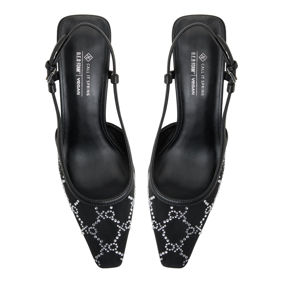 Amoura Black Women's Low-mid Heels