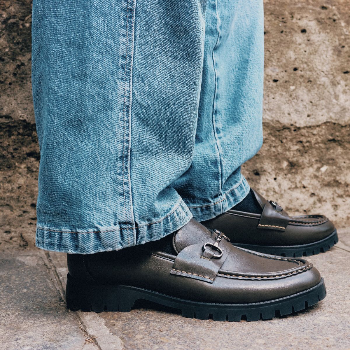 Eldridge Dark Green Men's Dress Shoes