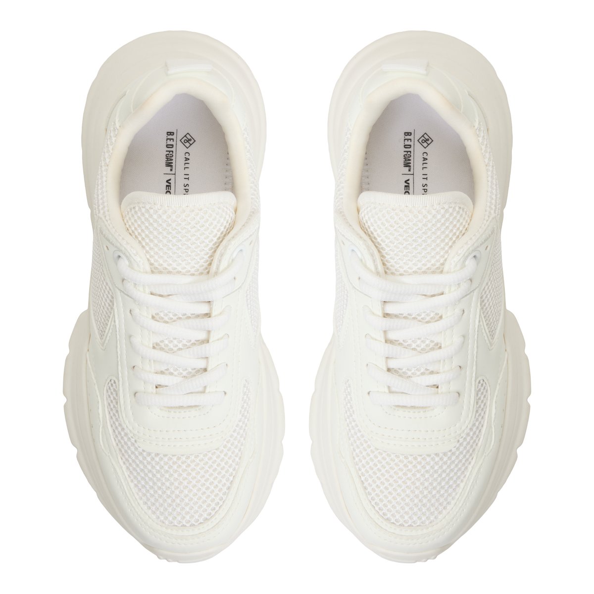 Nixxie White Women's Athleisure Shoes