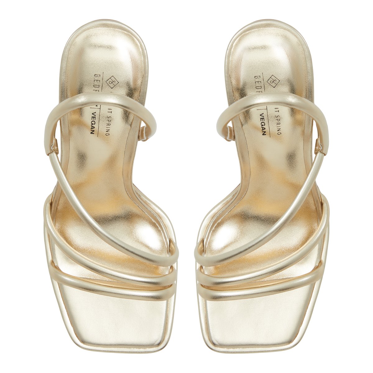 Luxe Gold Women's High Heels