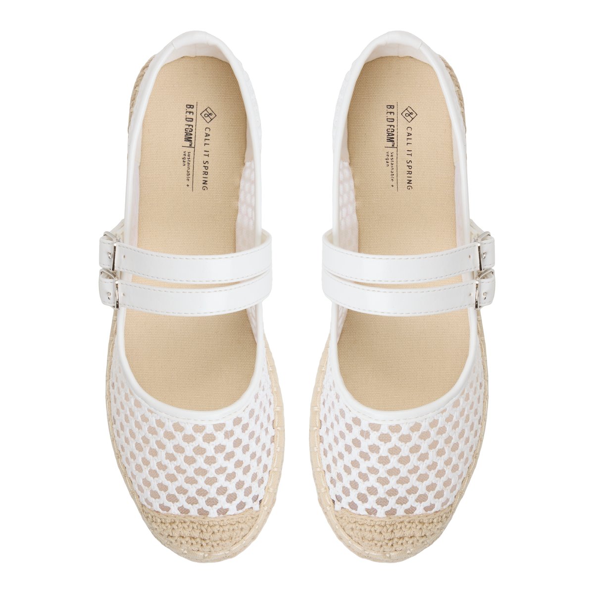 Solyne White Women's Mesh Styles