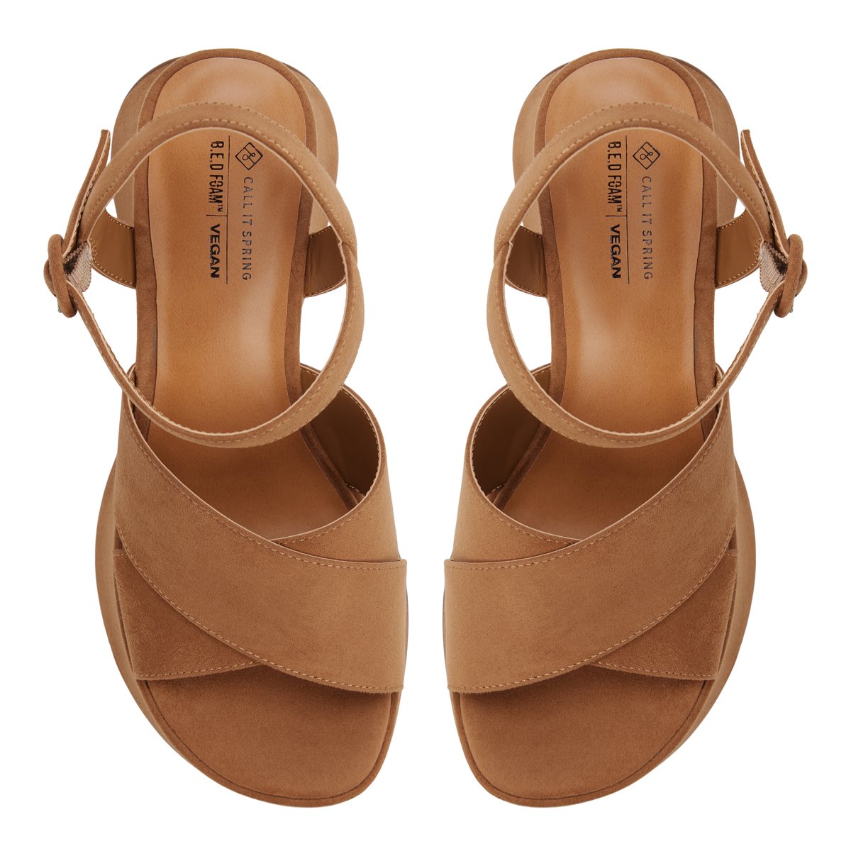Shaylee Dark Beige Women's Wedges