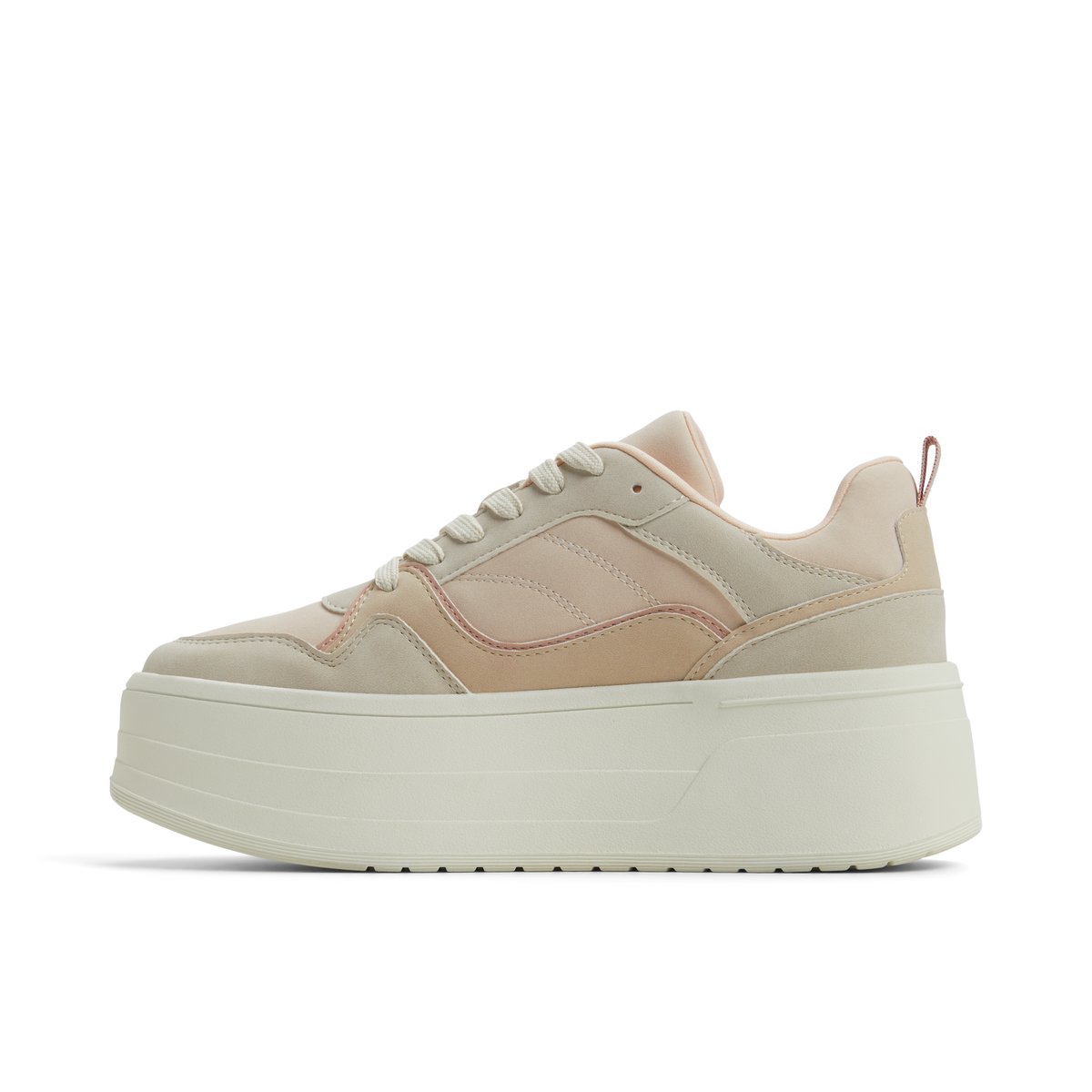 Eviie Light Pink Women's Retro Sneakers