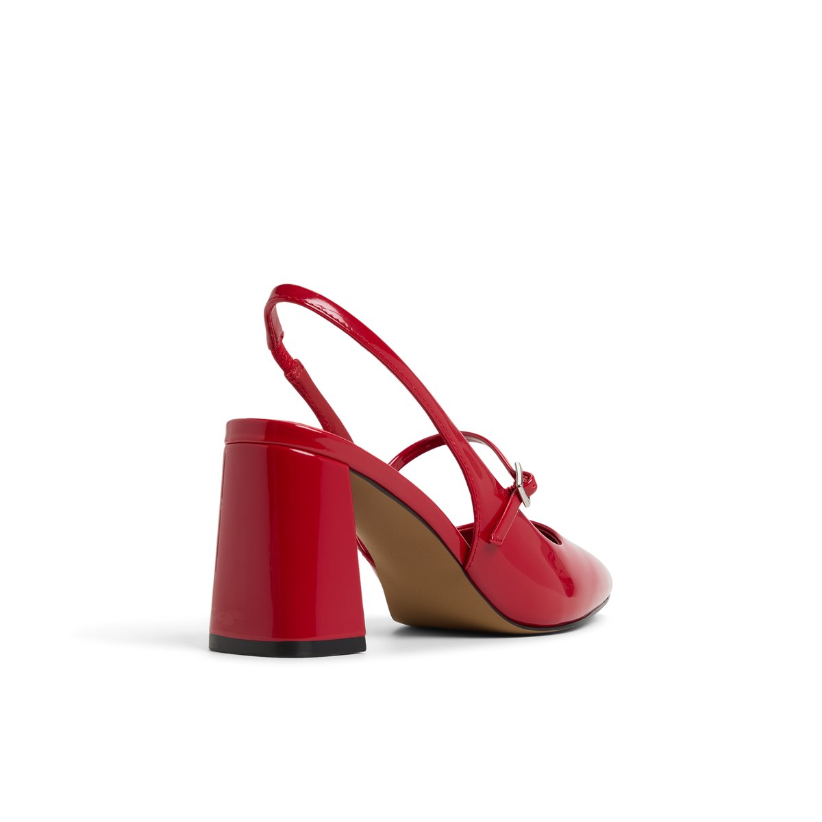 Coquettte Bright Red Women's Block Heels