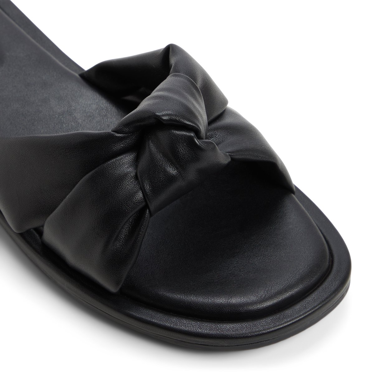 Apricot Black Women's Slides