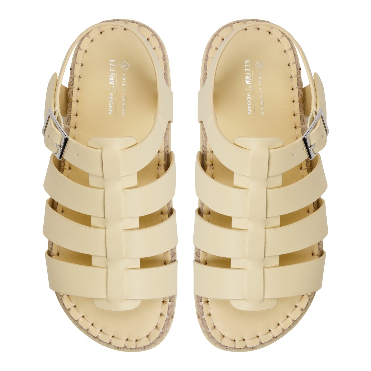 Palmas Light Yellow Women's Flats