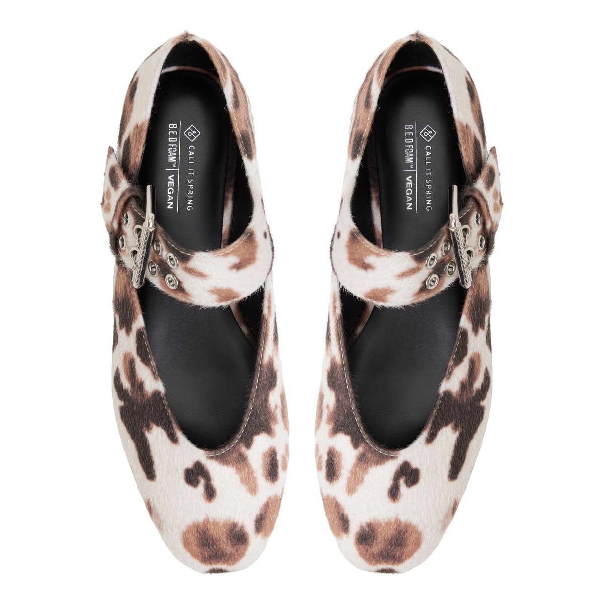 Azurra Bone Multi Women's Ballerinas