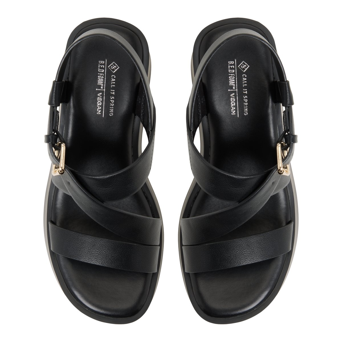 Teigan Black Women's Wedges