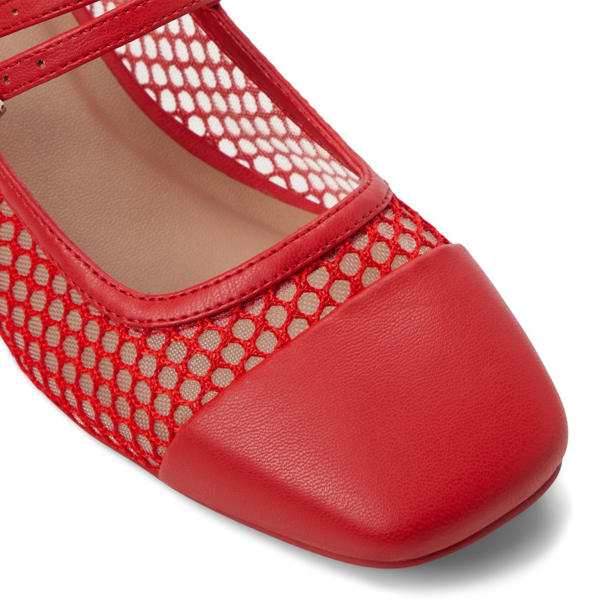 Mikayla Red Women's  Mary Janes