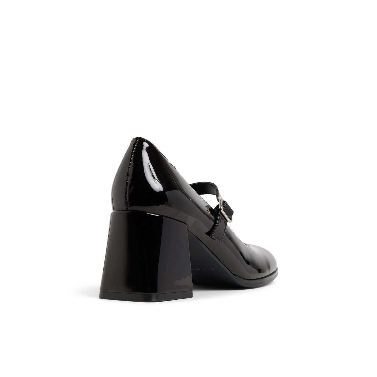 Addele Open Black Women's Block Heels