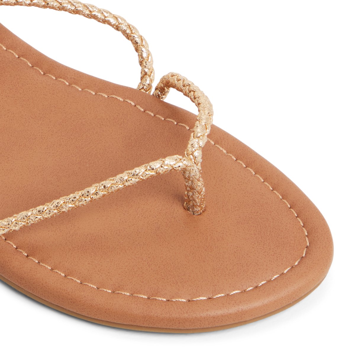 Romiie Gold Women's Flats