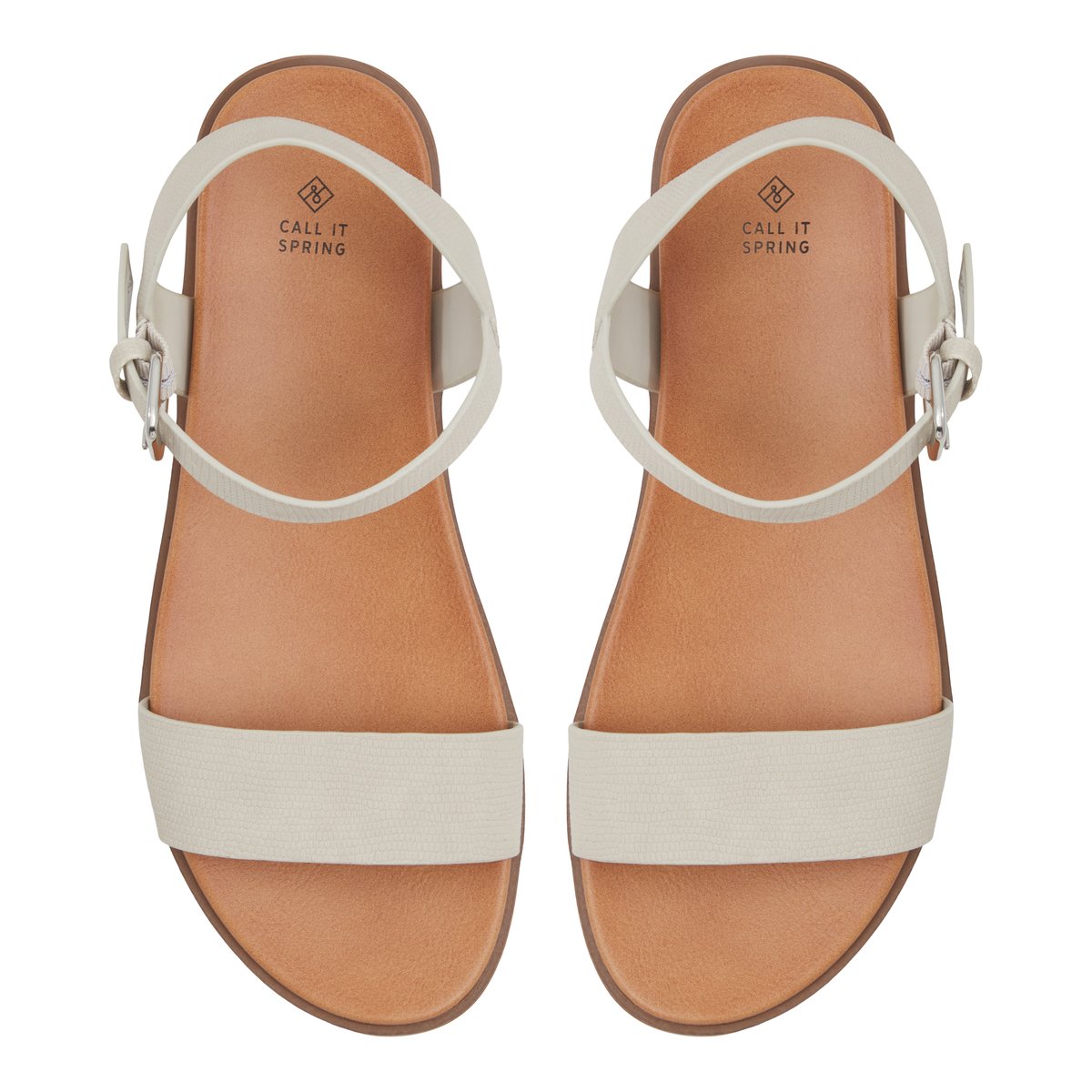 Cassiane Light Grey Women's Flats