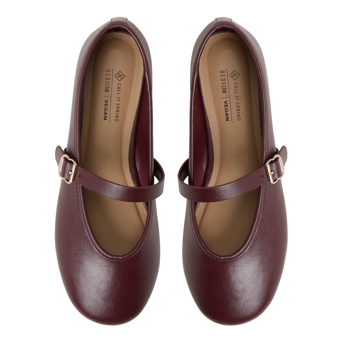 Elyiaa Bordo Women's Ballerinas