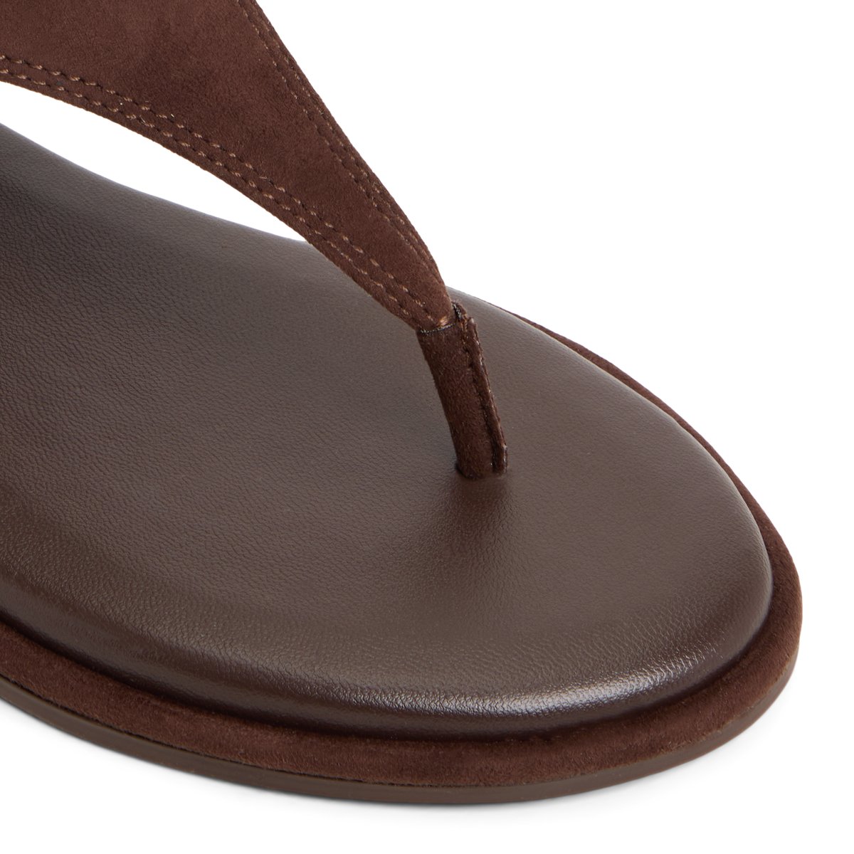 Mevia Dark Brown Women's Flats