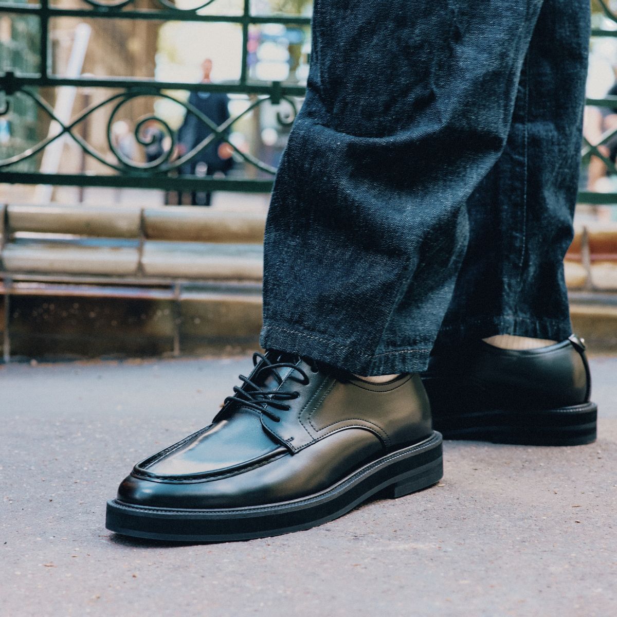 Salazar Black Men's Dress Shoes