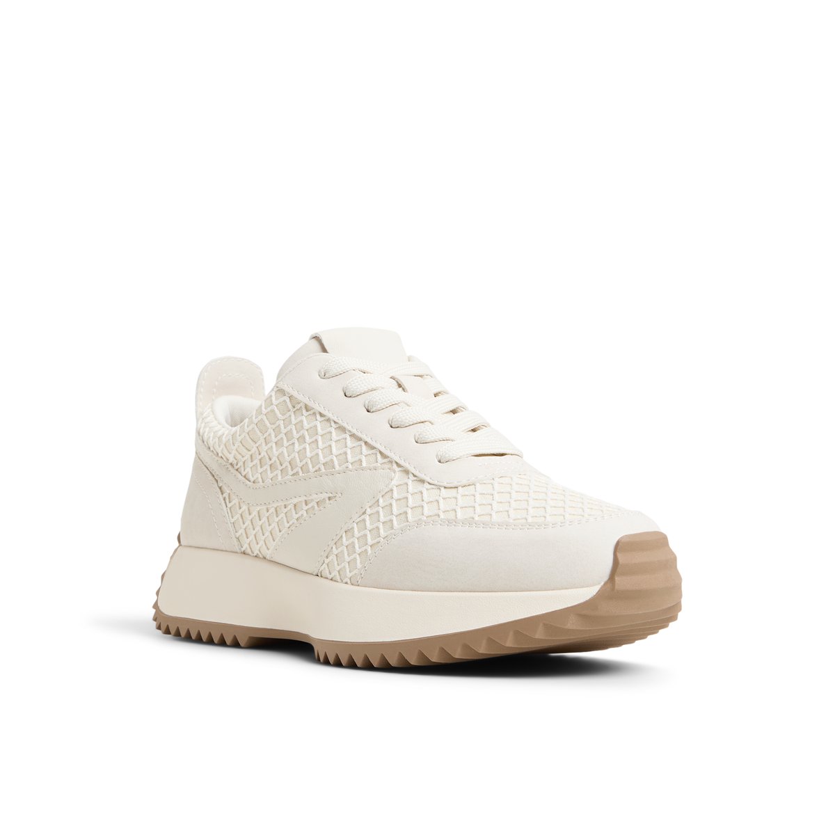 Danie Light Grey Women's White Sneakers