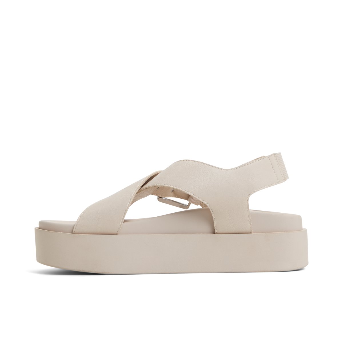 Naluu Light Grey Women's Wedges
