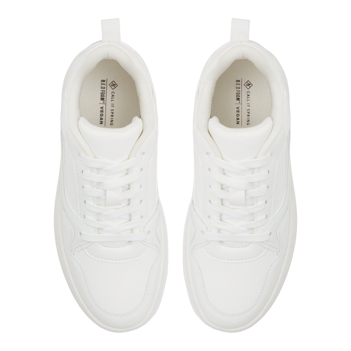 Eviie White Women's Retro Sneakers
