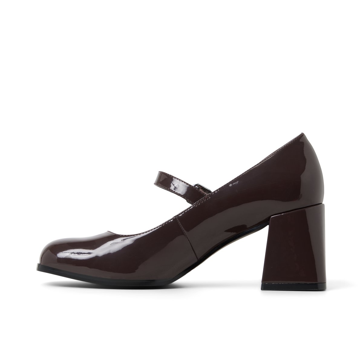 Addele Dark Brown Women's Block Heels