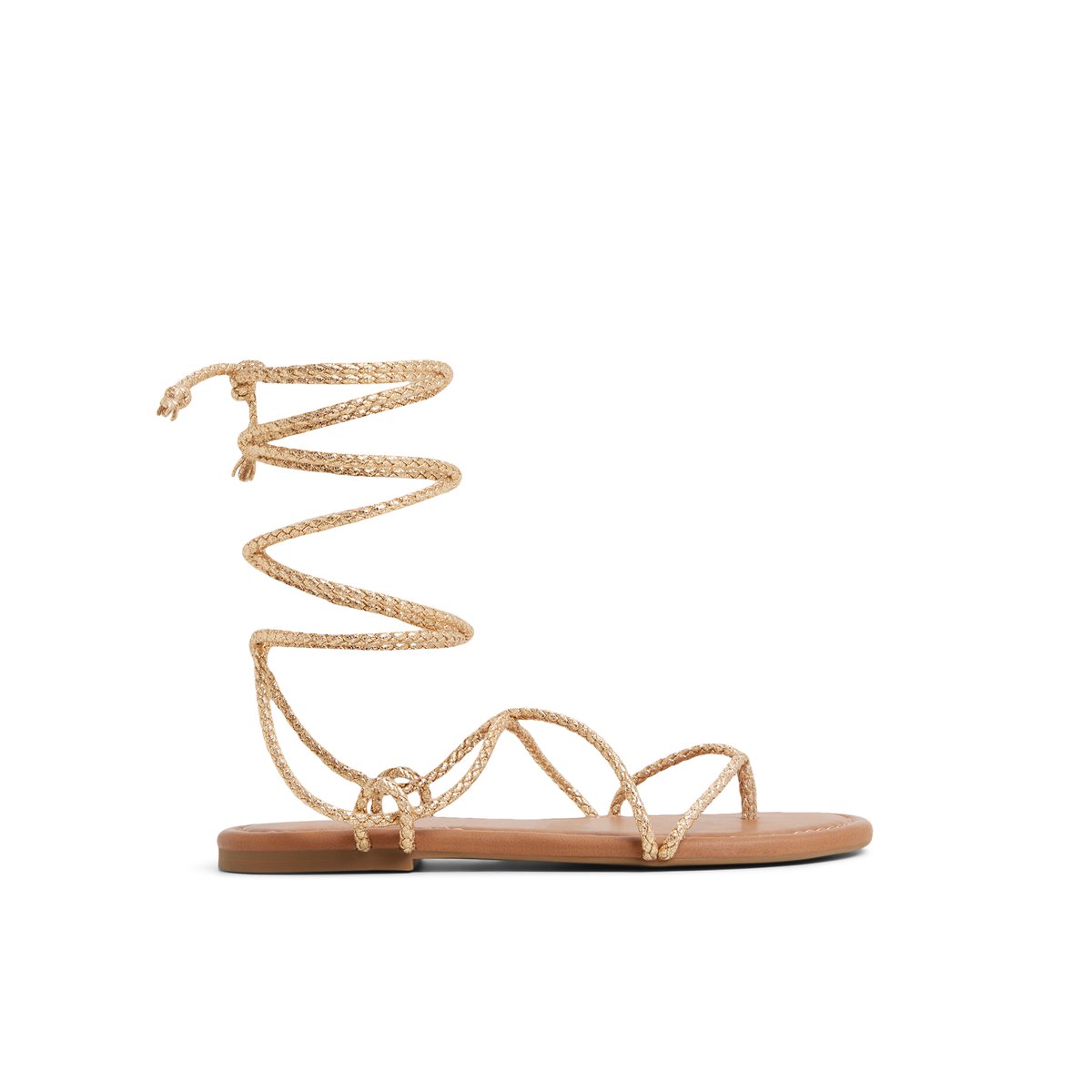 Romiie Gold Women's Flats