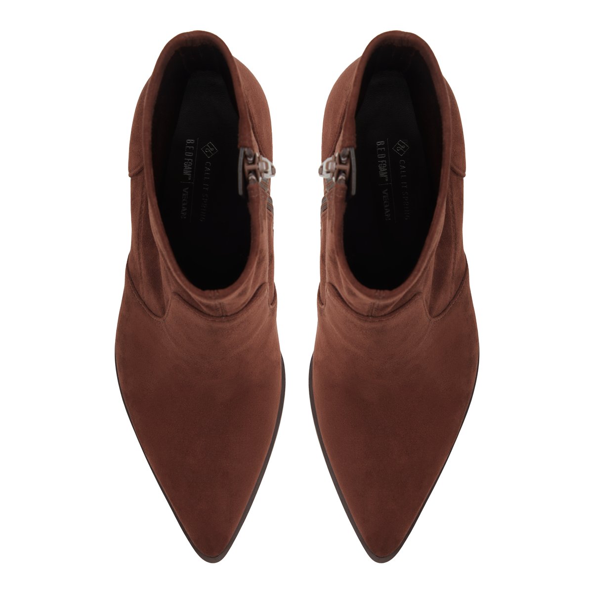 Johannah Dark Brown Women's Ankle Boots