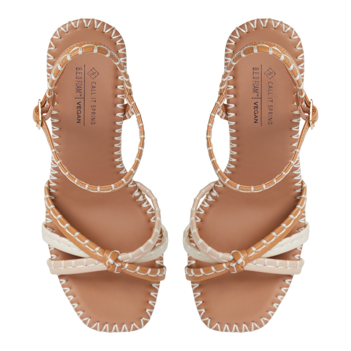 Kaelyn Bone Multi Women's Wedges