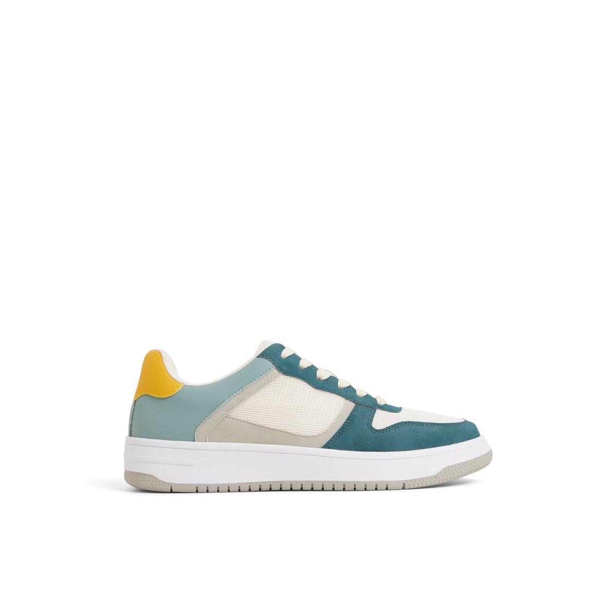 Freshh_h Teal Men's Retro Sneakers