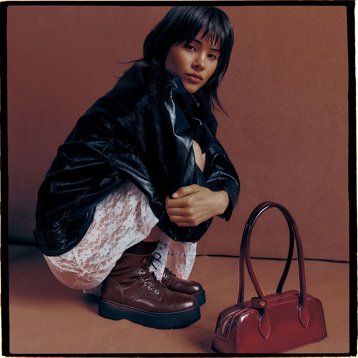 Taytum Bordo Women's Shoulder Bags