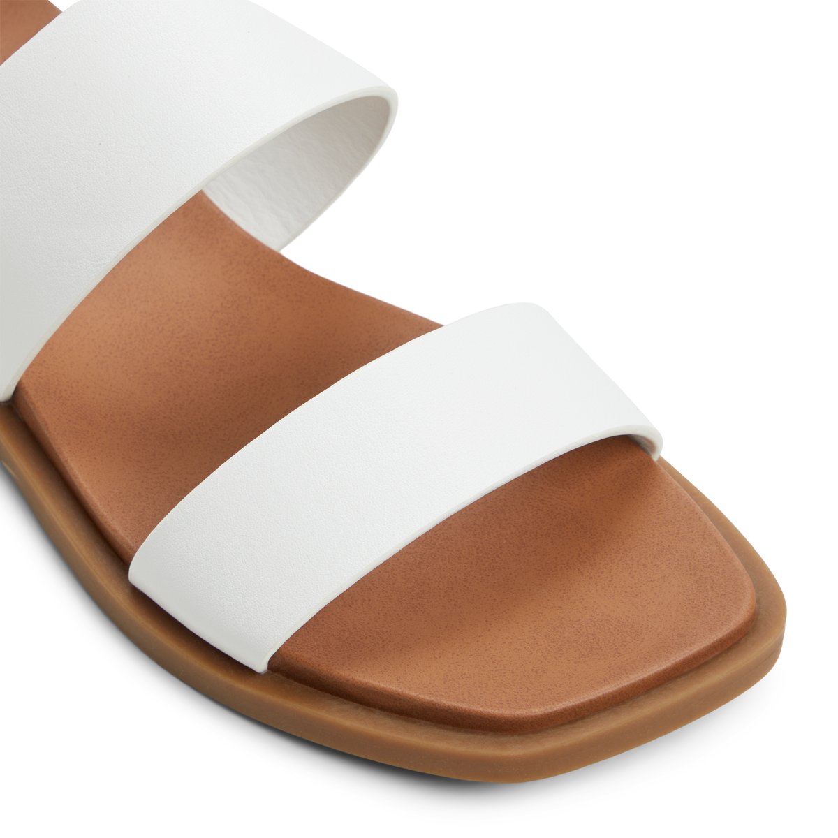 Tiya White Women's Flats