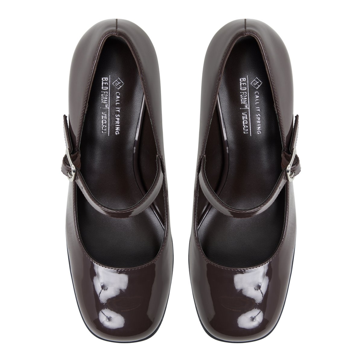 Addele Dark Brown Women's Block Heels