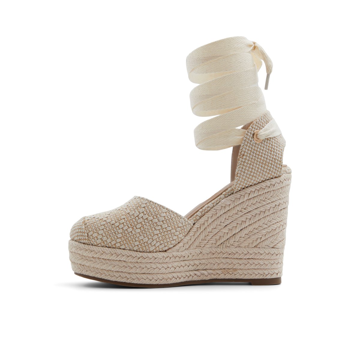 Goldiie Open Natural Women's Wedges