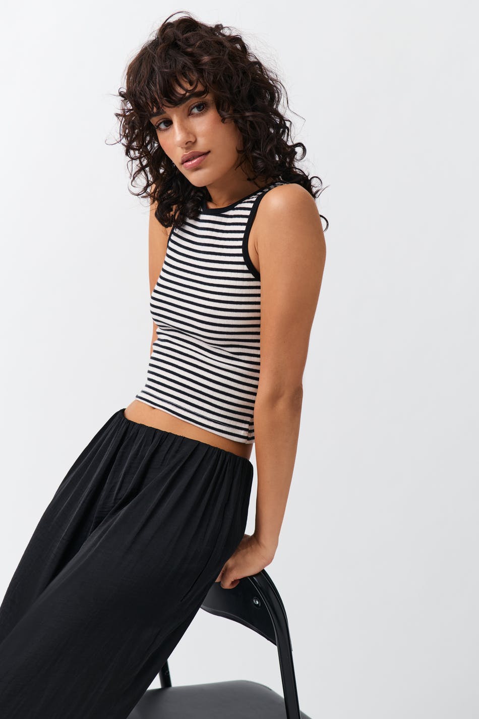 Striped Soft Tank