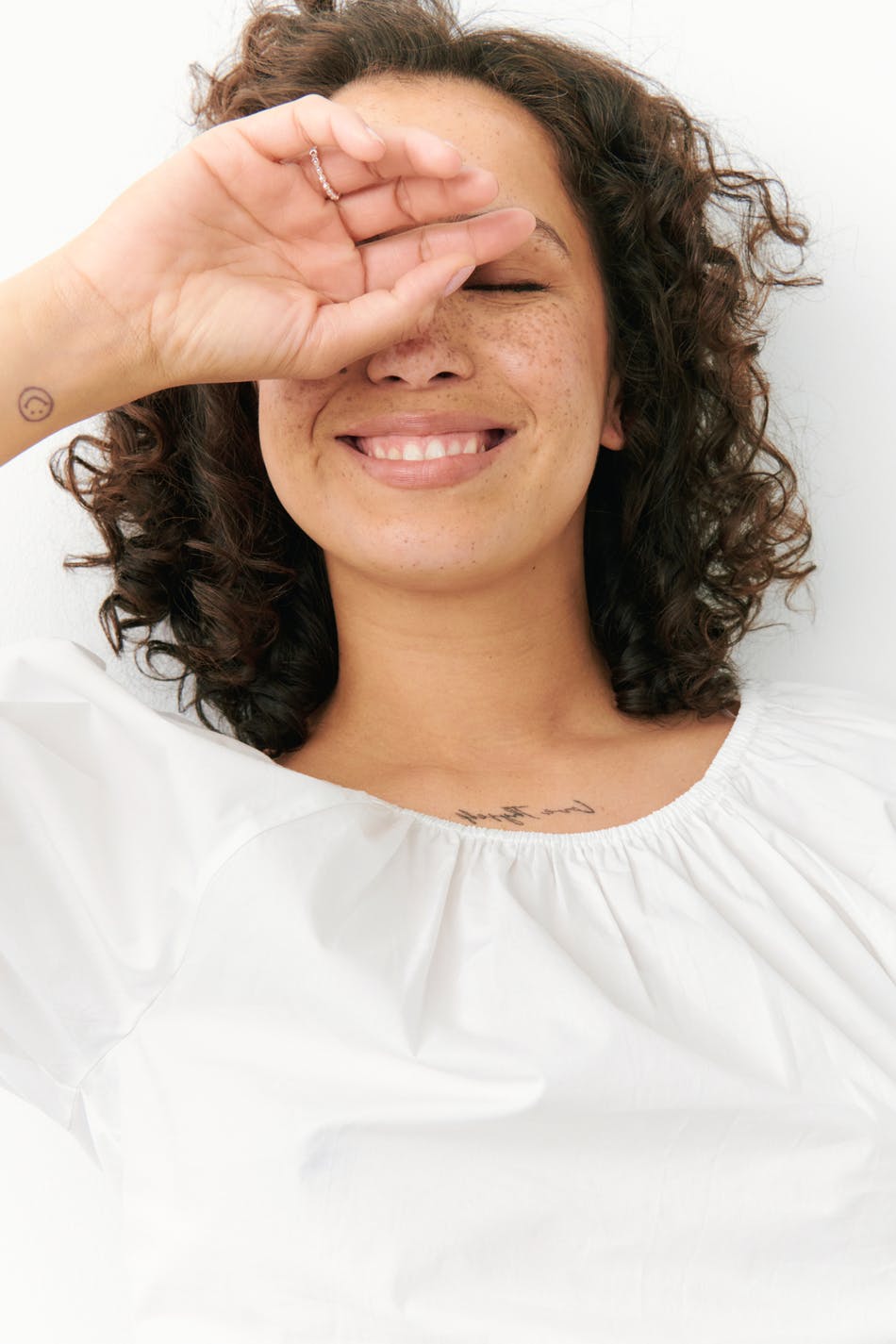 Cropped Lacing Blouse