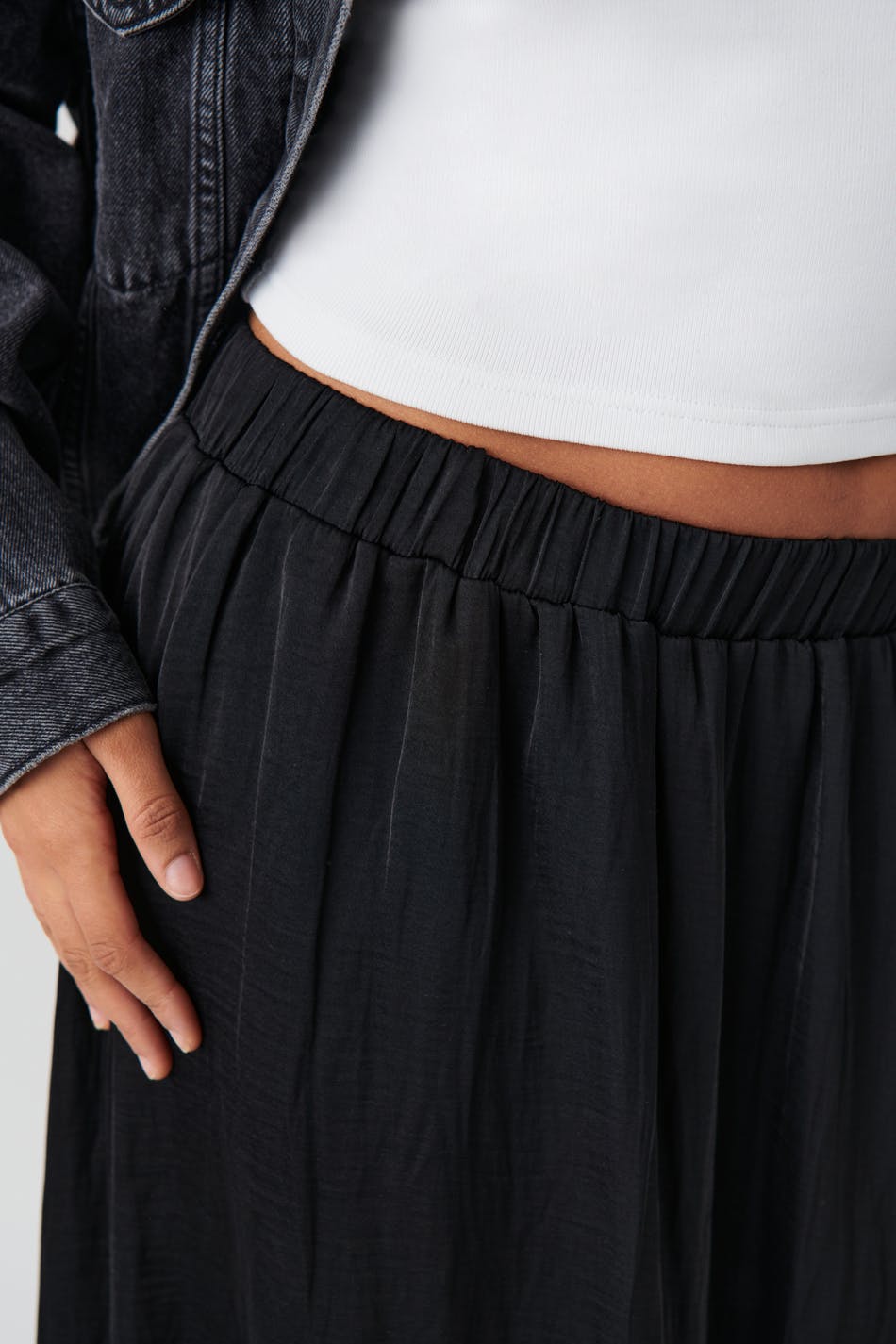 Wide Maxi Skirt