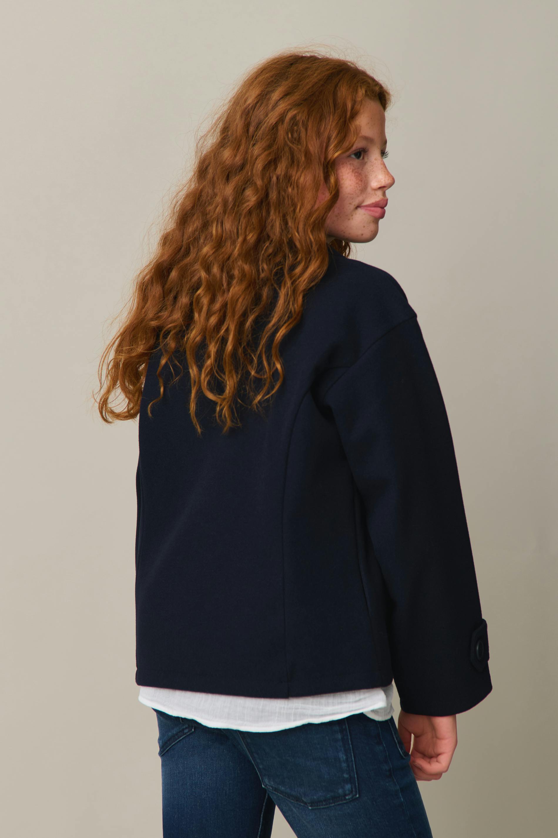 Y Felt Coat