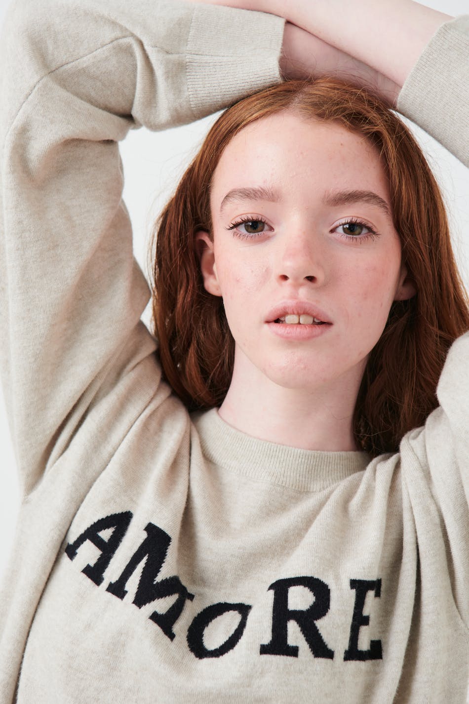 Y Knitted Embroidery Sweater