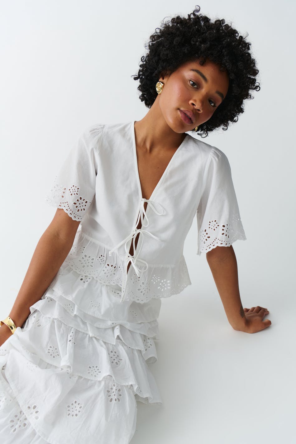 Broderi Anglaise Blouse