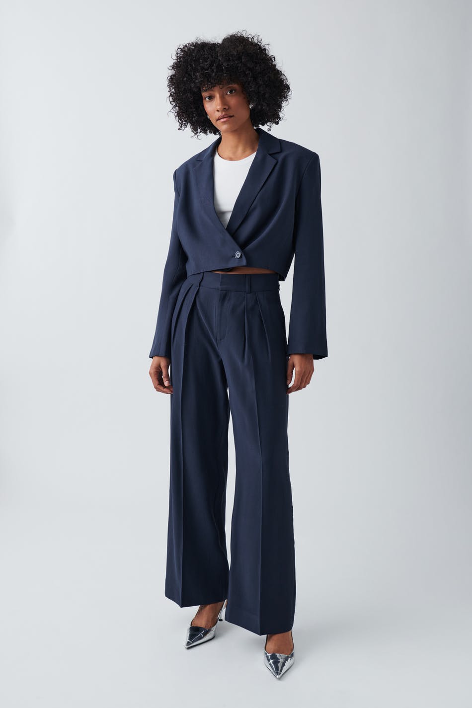 Wide Tailored Trousers