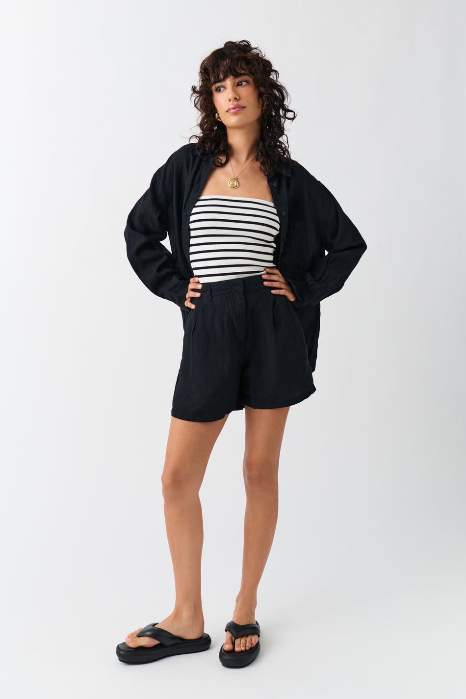 Linen Shorts