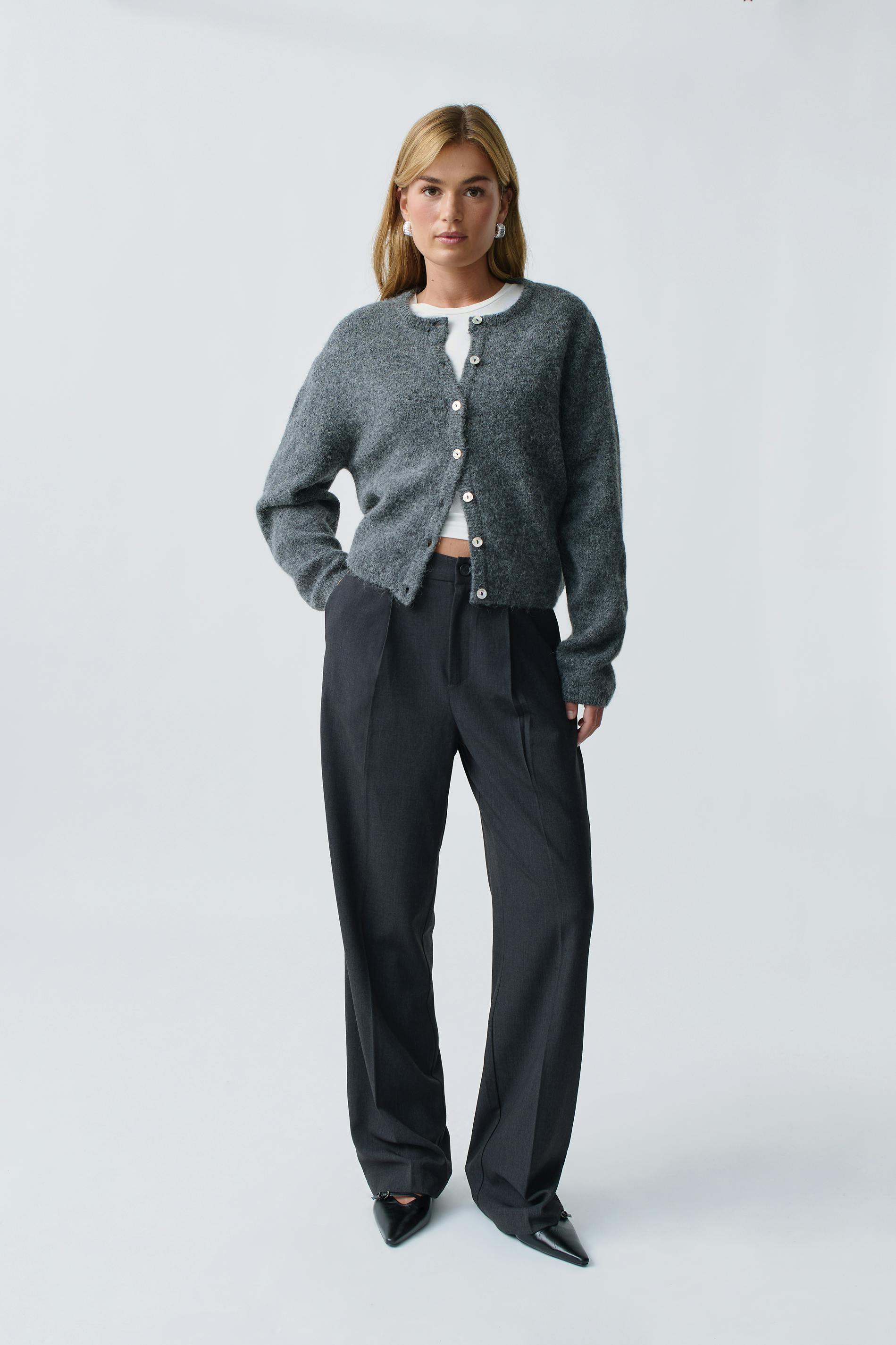 Tailored Wide Trousers