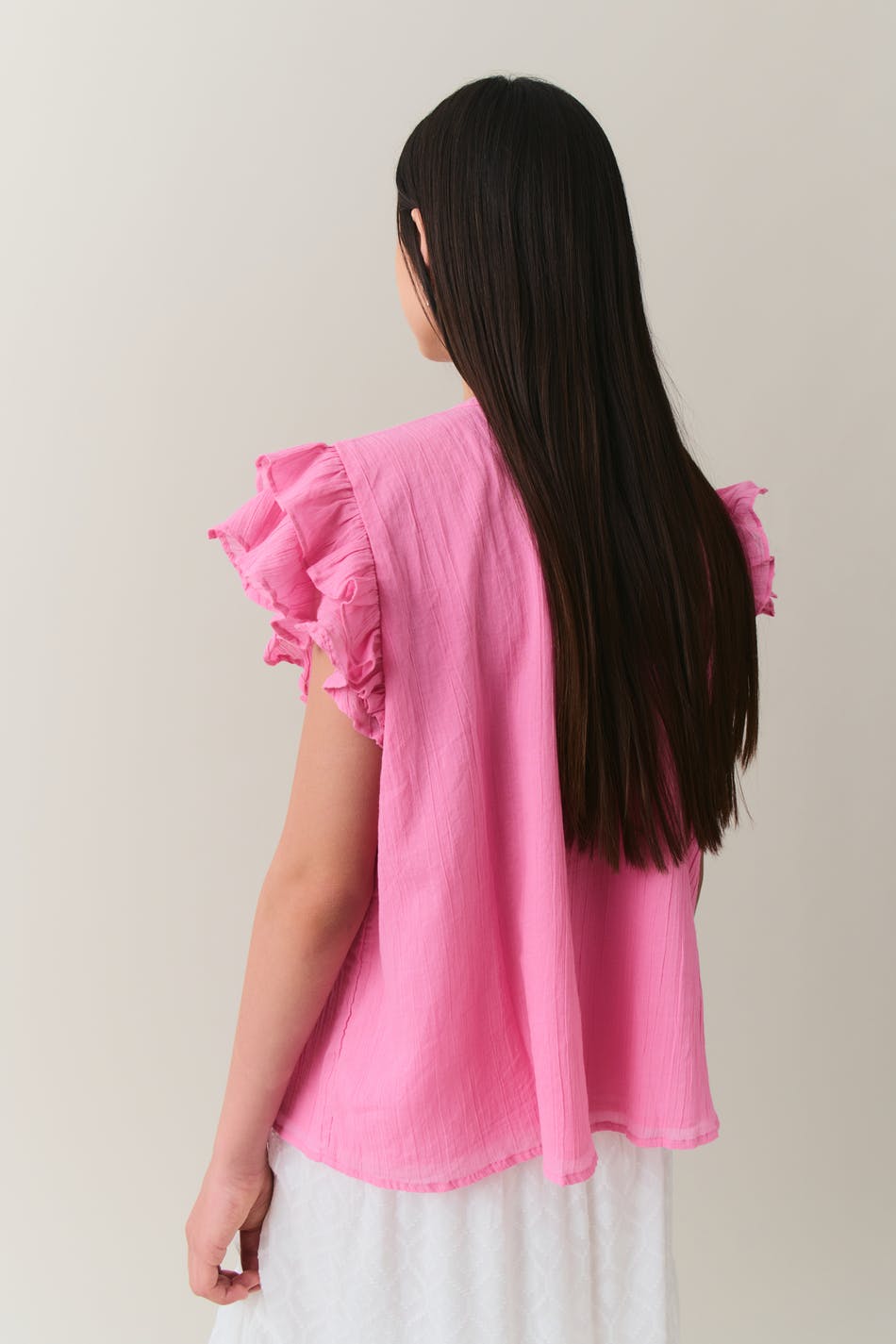 Y Boho Short Sleeve Top