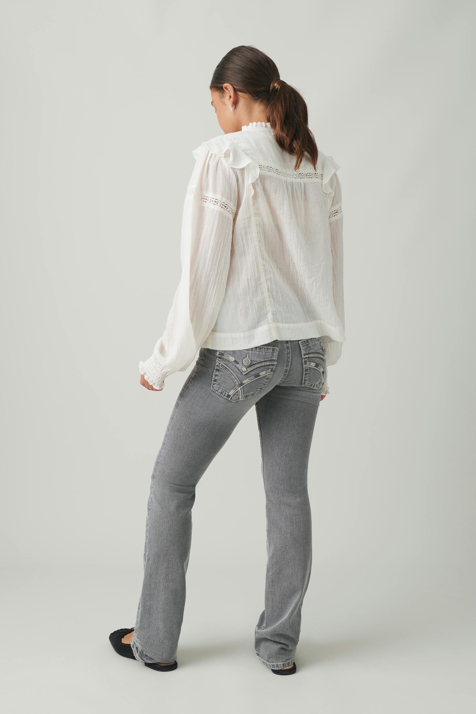 Embroidery Jeans