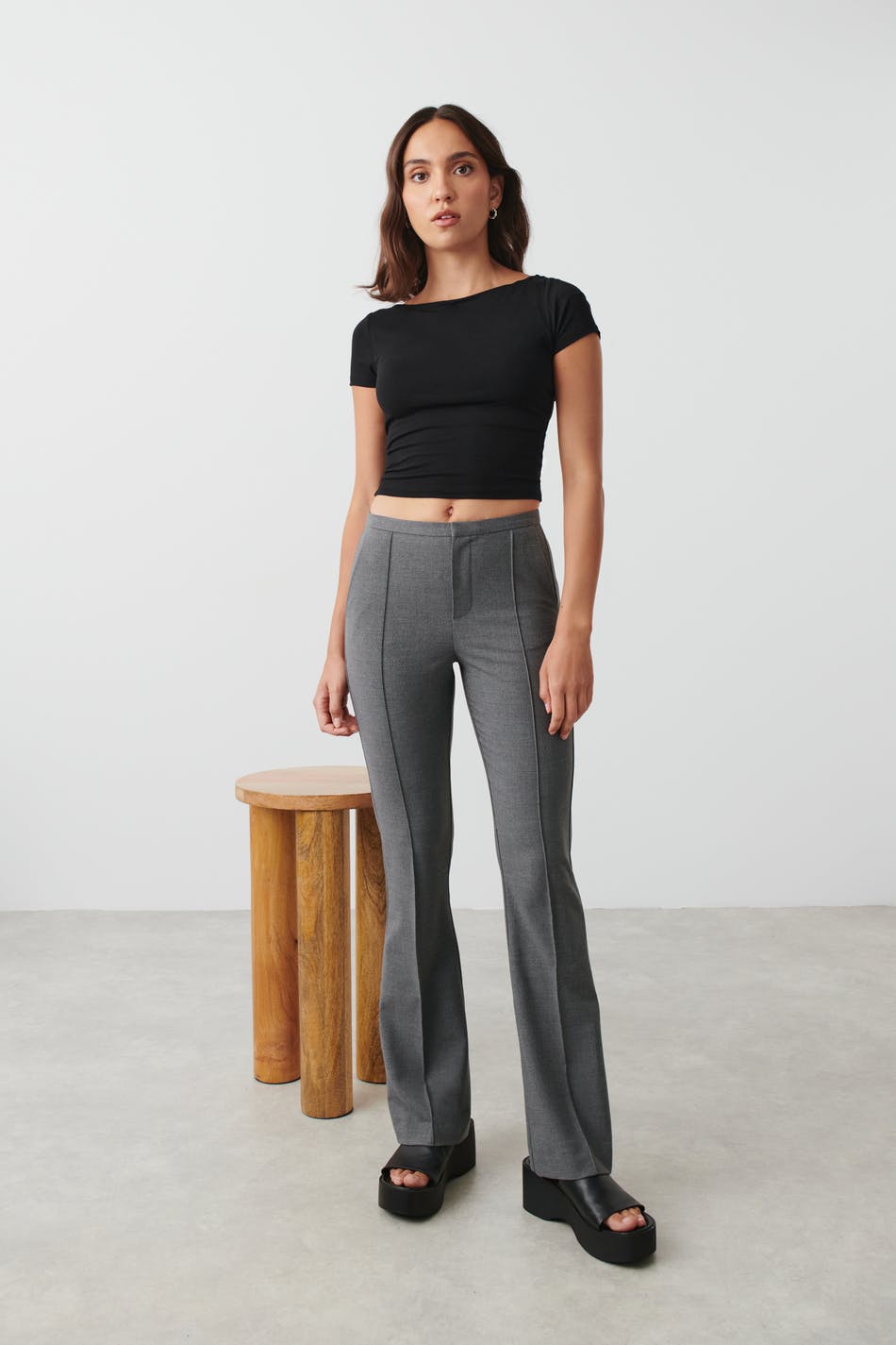 Bootcut Trousers
