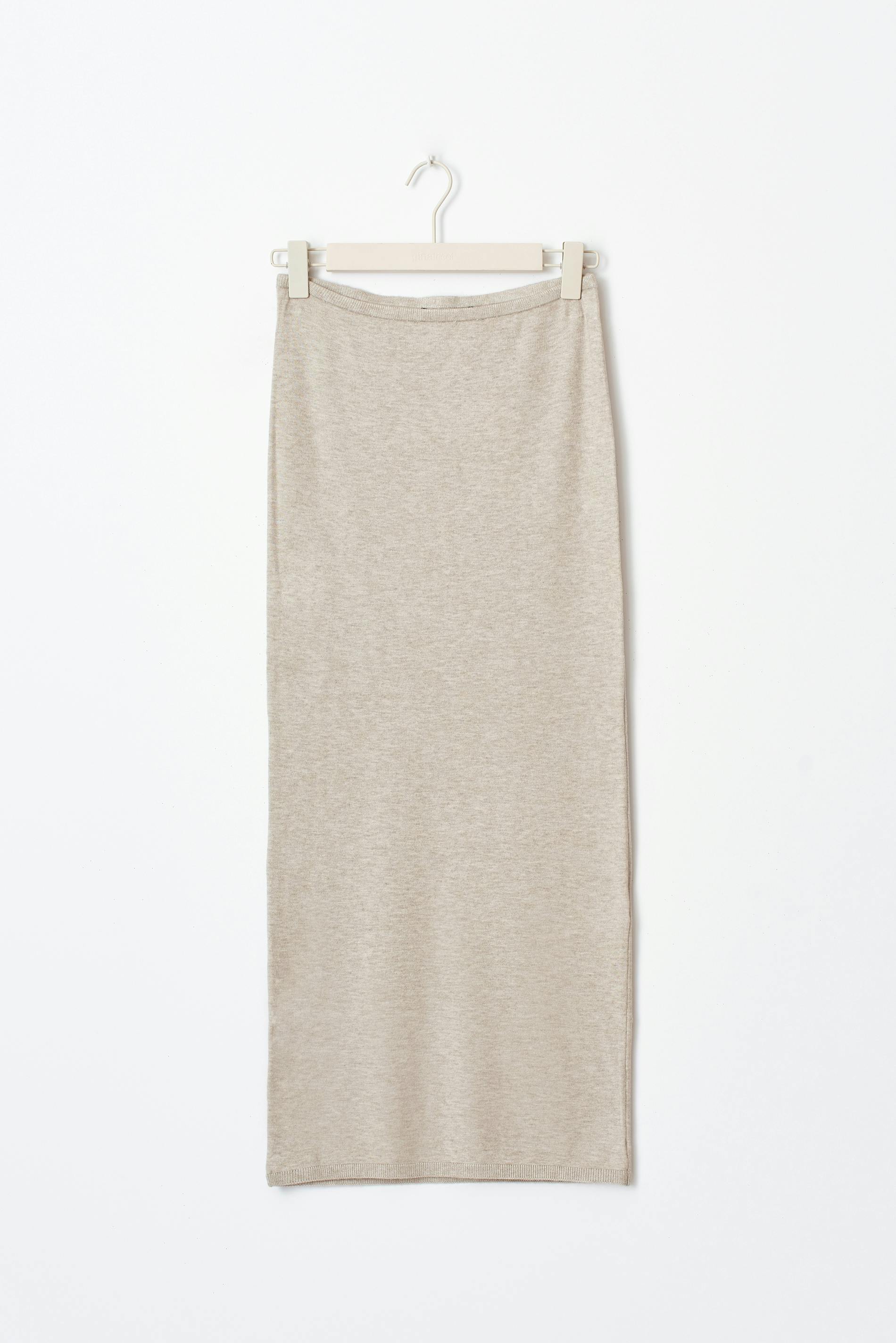 Knitted Lw Knitted Skirt