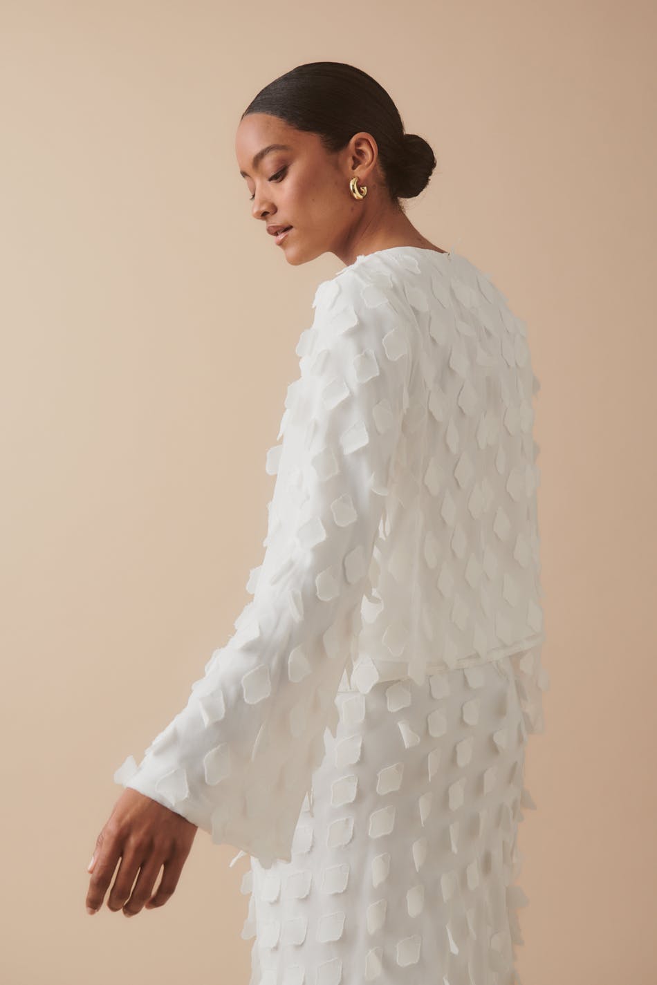 3d Longsleeve Blouse