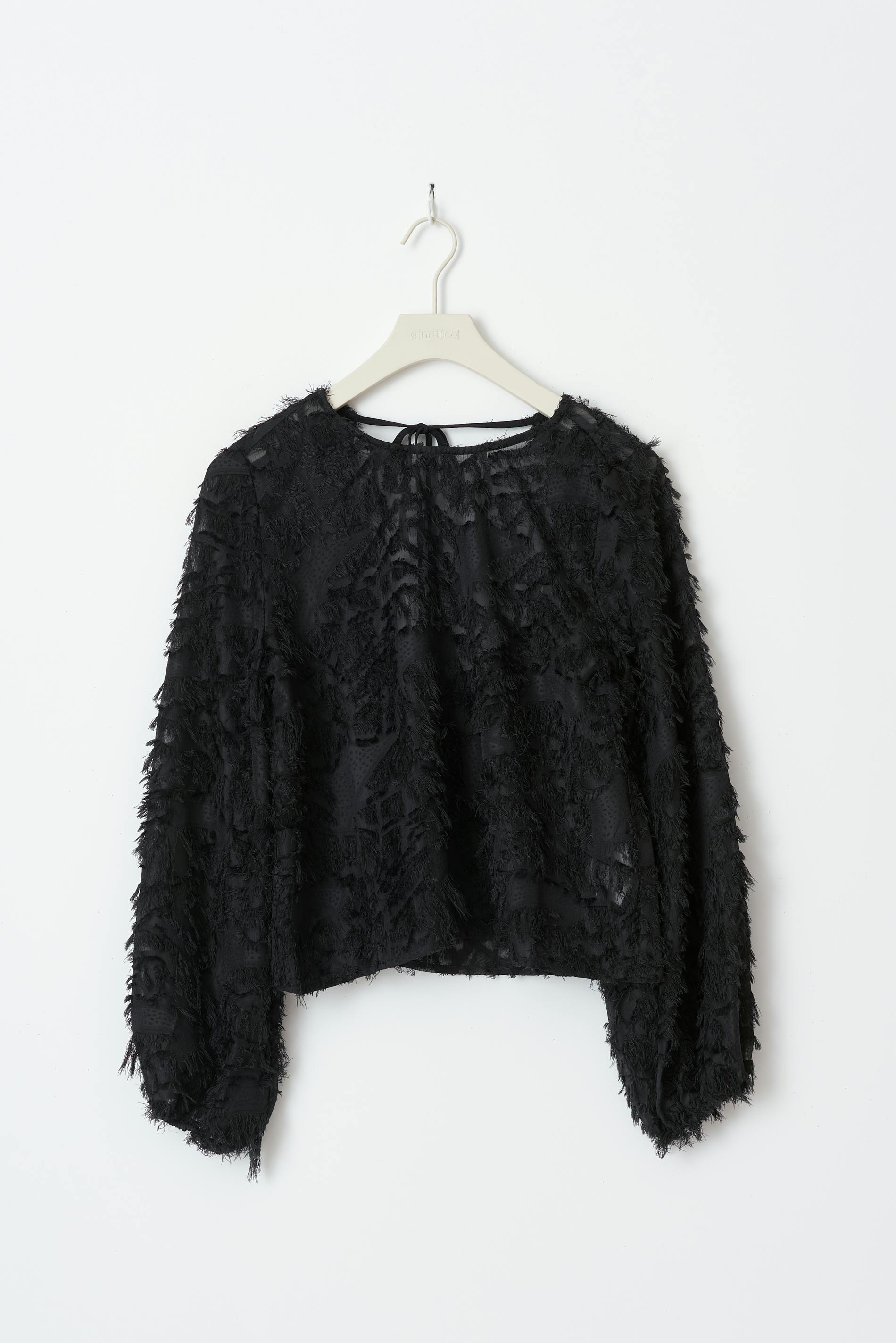 Structured Open Back Top