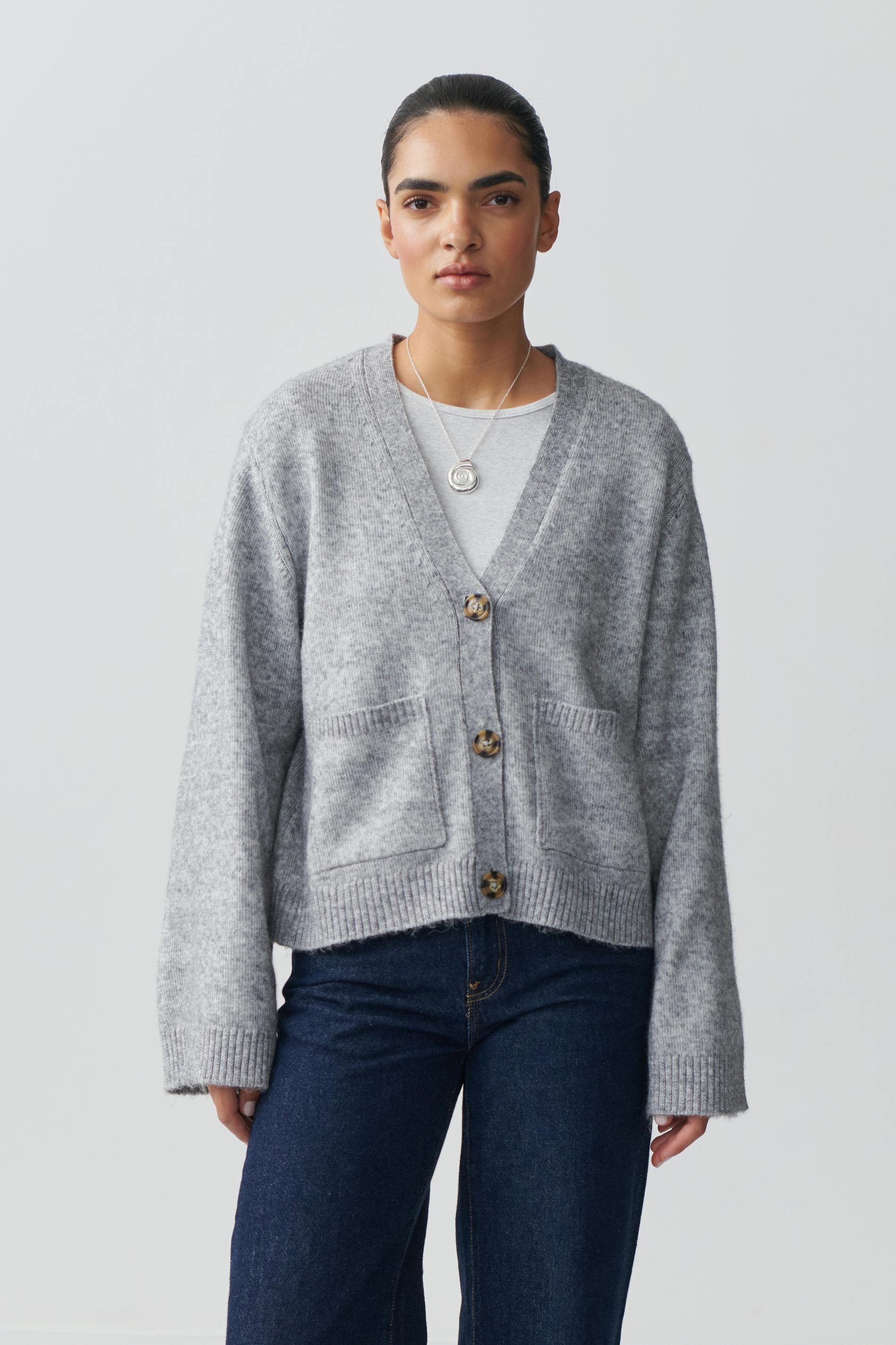 Relaxed Knitted Cardigan